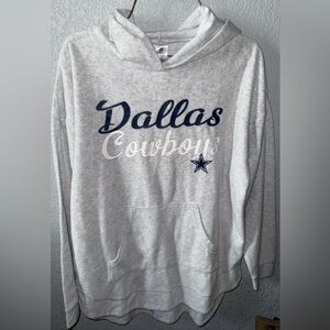 NFL Women's Dallas Cowboys Gray‎ Hoodie